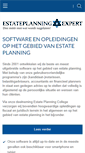 Mobile Screenshot of estateplanningexpert.nl